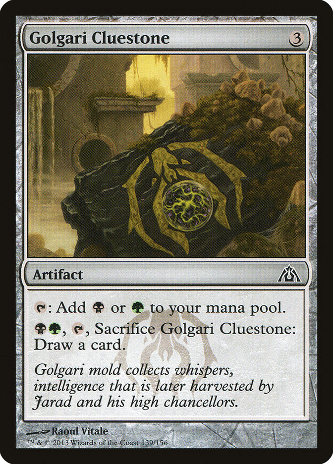 Golgari Cluestone [Dragon's Maze] | Gamer Loot