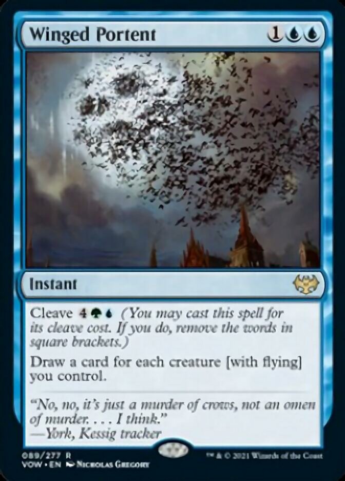 Winged Portent [Innistrad: Crimson Vow] | Gamer Loot