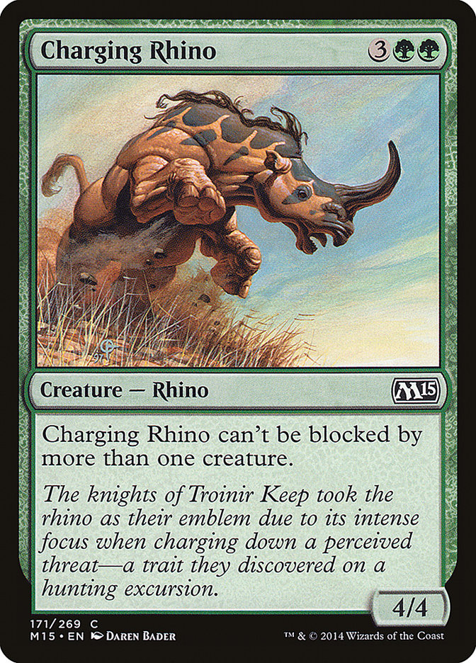 Charging Rhino [Magic 2015] | Gamer Loot