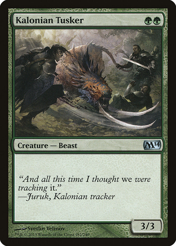 Kalonian Tusker [Magic 2014] | Gamer Loot