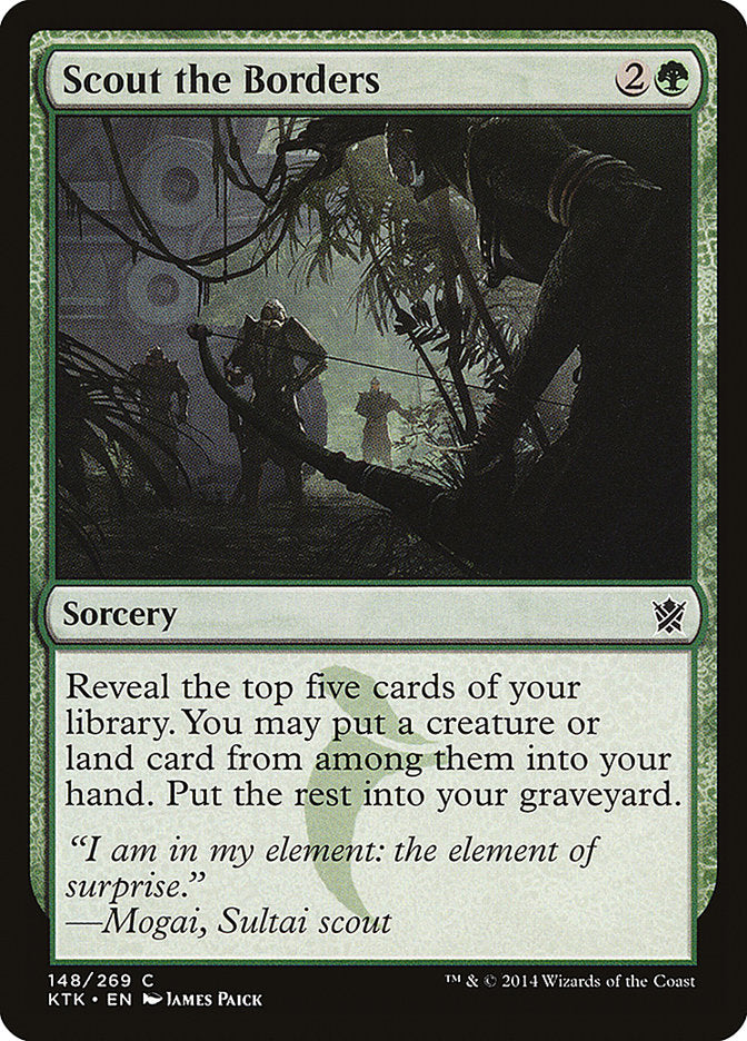 Scout the Borders [Khans of Tarkir] | Gamer Loot