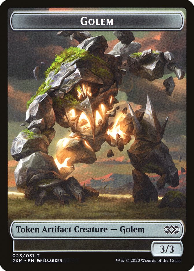 Golem [Double Masters Tokens] | Gamer Loot