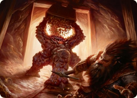 Xorn Art Card [Dungeons & Dragons: Adventures in the Forgotten Realms Art Series] | Gamer Loot