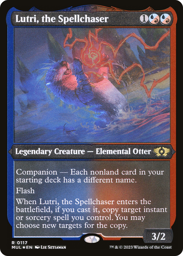 Lutri, the Spellchaser (Foil Etched) [Multiverse Legends] | Gamer Loot