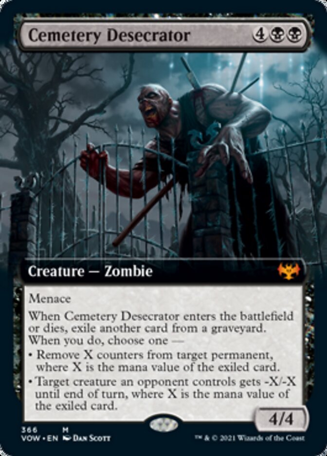 Cemetery Desecrator (Extended) [Innistrad: Crimson Vow] | Gamer Loot