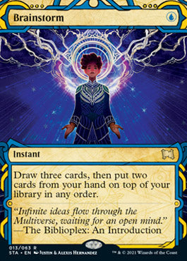 Brainstorm (Etched Foil) [Strixhaven Mystical Archive] | Gamer Loot