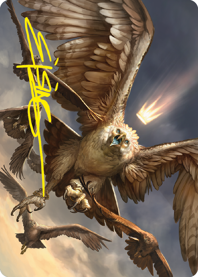 Gwaihir, Greatest of the Eagles Art Card (Gold-Stamped Signature) [The Lord of the Rings: Tales of Middle-earth Art Series] | Gamer Loot