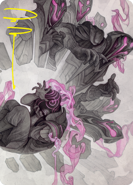 Rise of Extus Art Card (Gold-Stamped Signature) [Strixhaven: School of Mages Art Series] | Gamer Loot