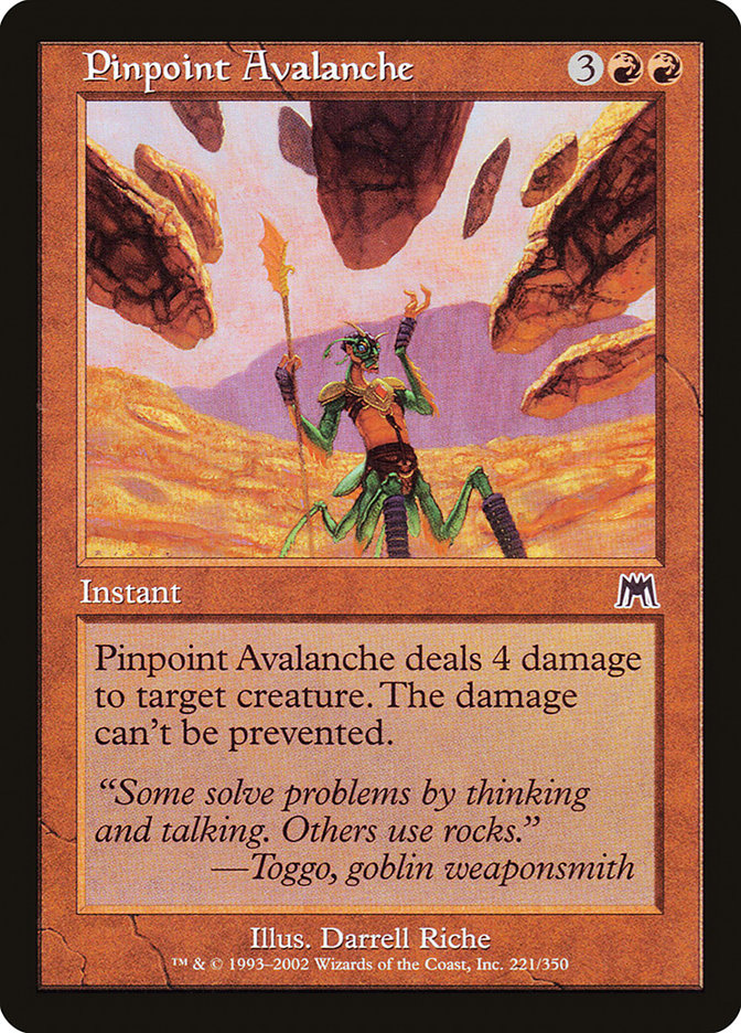 Pinpoint Avalanche [Onslaught] | Gamer Loot