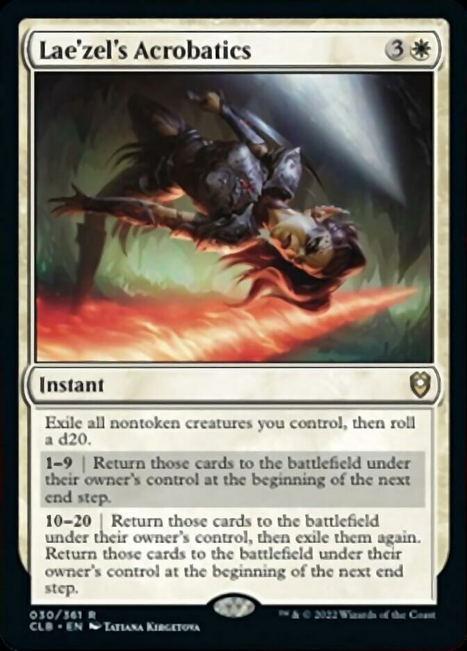 Lae'zel's Acrobatics [Commander Legends: Battle for Baldur's Gate] | Gamer Loot