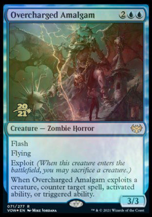 Overcharged Amalgam [Innistrad: Crimson Vow Prerelease Promos] | Gamer Loot