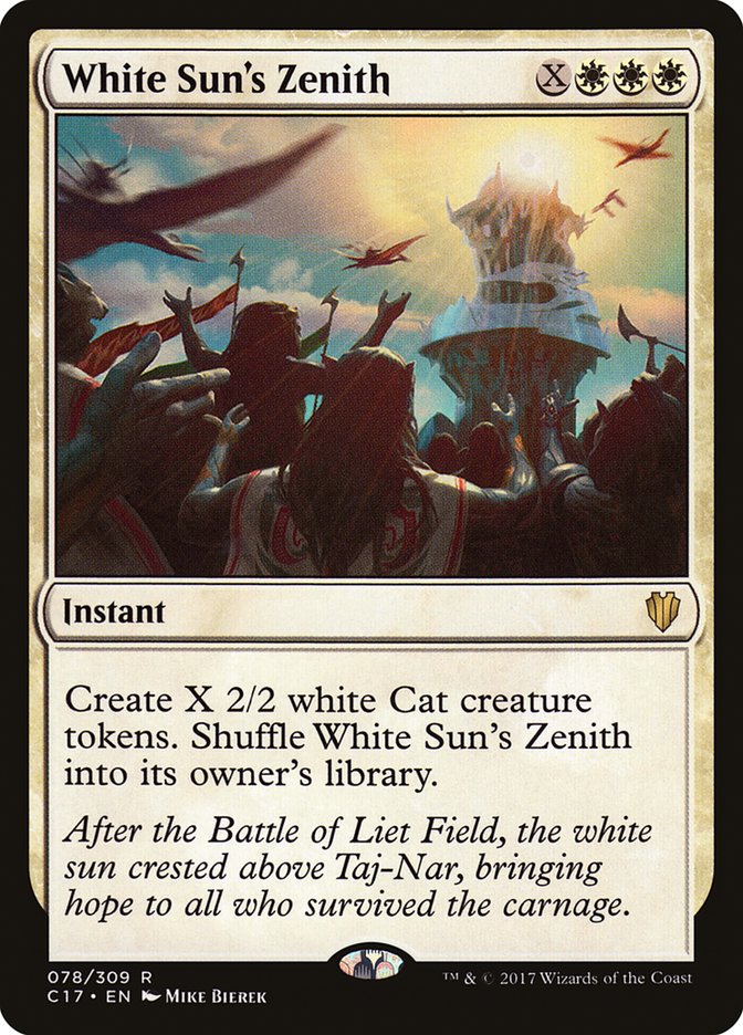 White Sun's Zenith [Commander 2017] | Gamer Loot