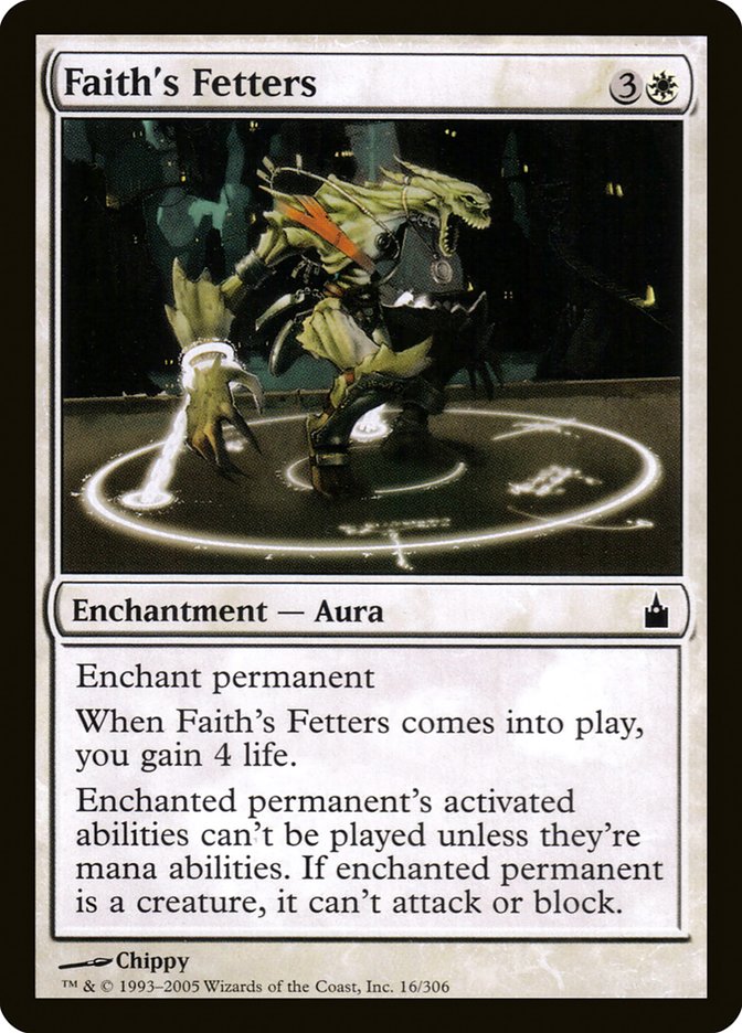 Faith's Fetters [Ravnica: City of Guilds] | Gamer Loot