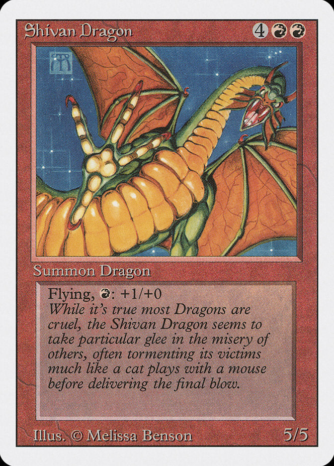 Shivan Dragon [Revised Edition] | Gamer Loot