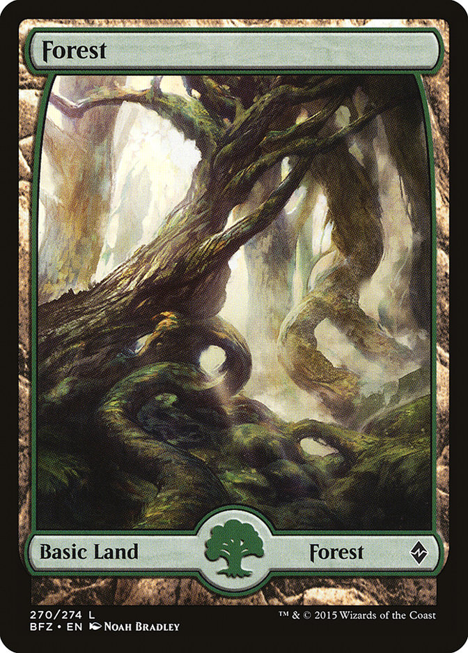 Forest (270) [Battle for Zendikar] | Gamer Loot