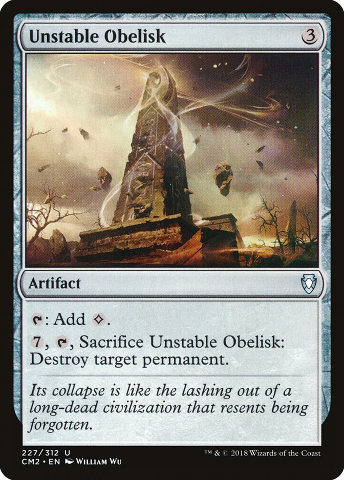 Unstable Obelisk [Commander Anthology Volume II] | Gamer Loot