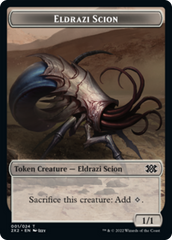 Saproling // Eldrazi Scion Double-sided Token [Double Masters 2022 Tokens] | Gamer Loot