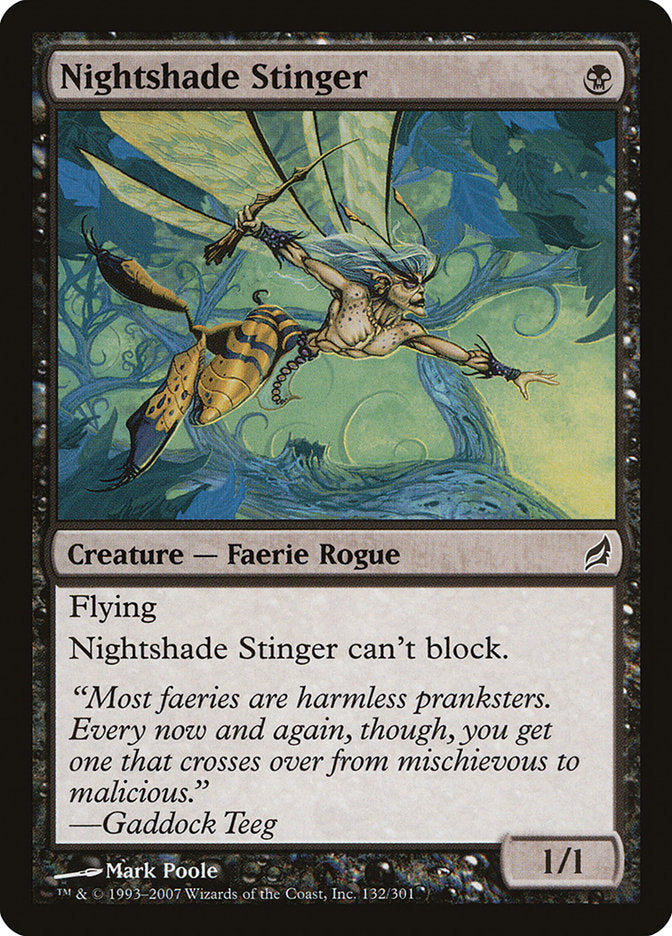 Nightshade Stinger [Lorwyn] | Gamer Loot