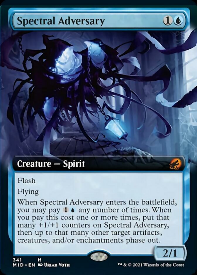 Spectral Adversary (Extended) [Innistrad: Midnight Hunt] | Gamer Loot