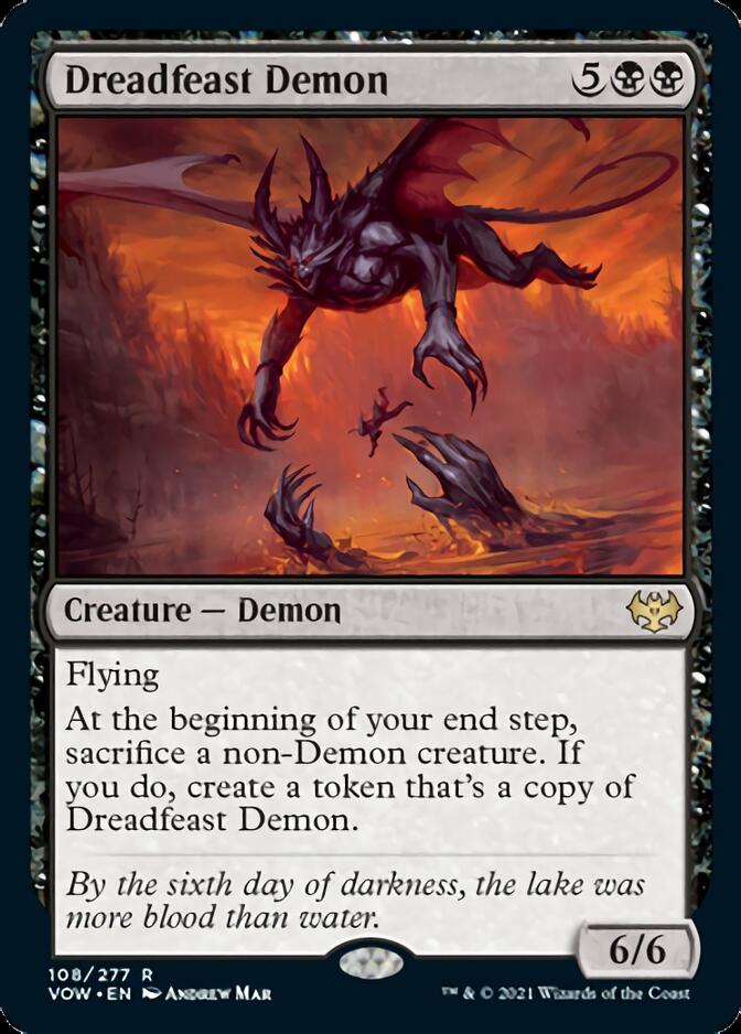 Dreadfeast Demon [Innistrad: Crimson Vow] | Gamer Loot