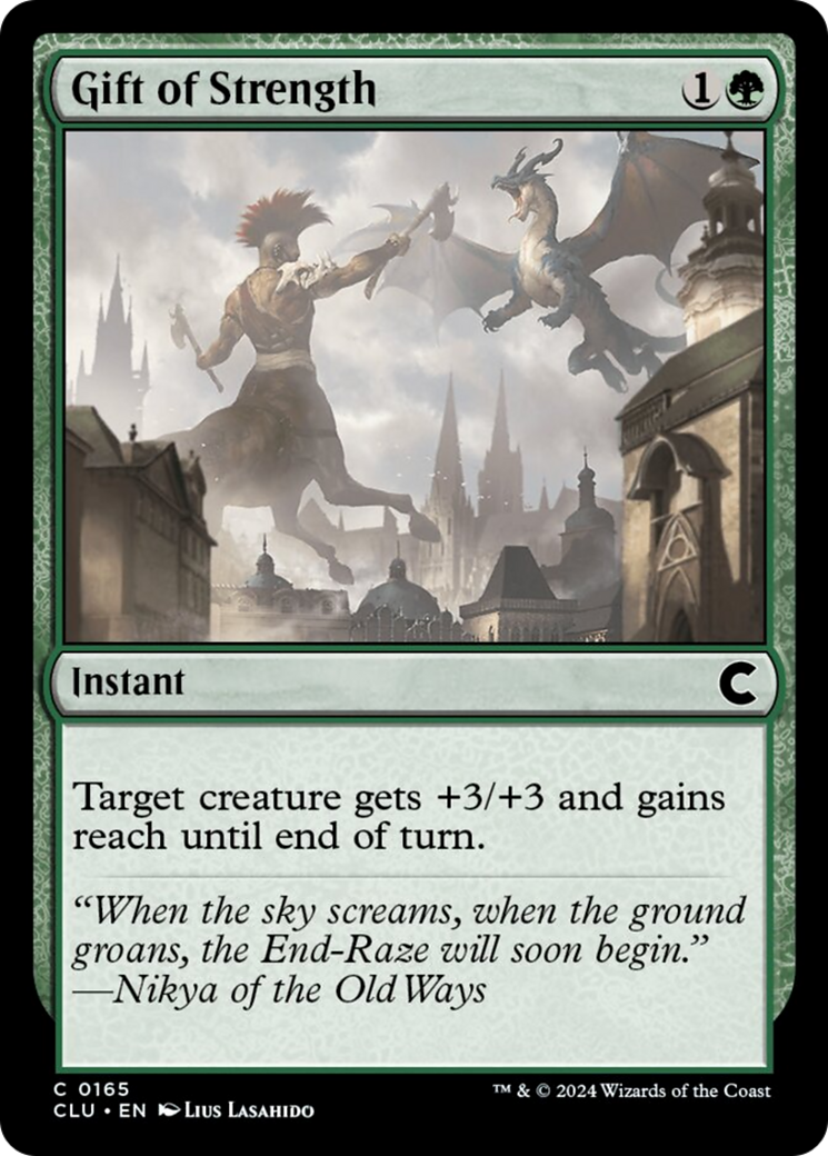 Gift of Strength [Ravnica: Clue Edition] | Gamer Loot
