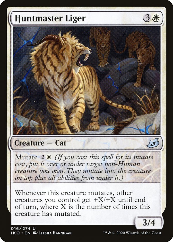 Huntmaster Liger [Ikoria: Lair of Behemoths] | Gamer Loot