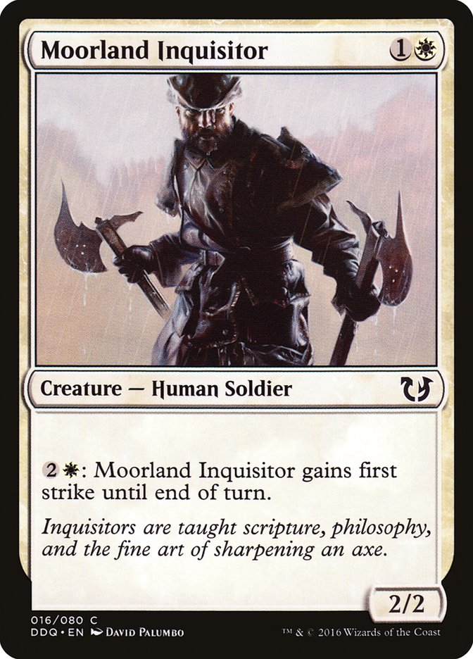 Moorland Inquisitor [Duel Decks: Blessed vs. Cursed] | Gamer Loot