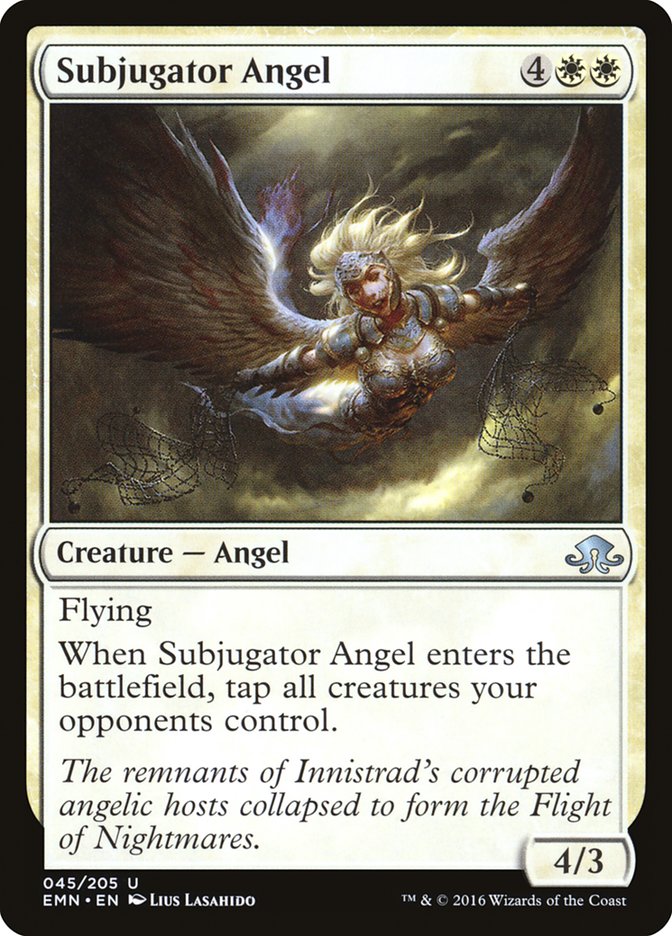 Subjugator Angel [Eldritch Moon] | Gamer Loot