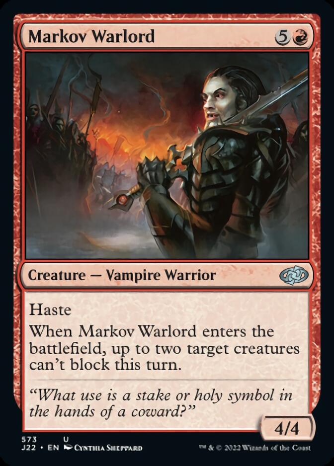 Markov Warlord [Jumpstart 2022] | Gamer Loot