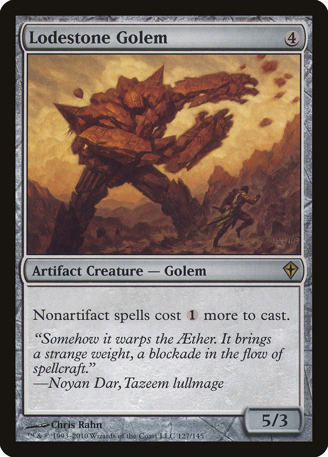 Lodestone Golem [Worldwake] | Gamer Loot
