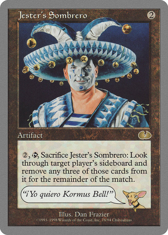 Jester's Sombrero [Unglued] | Gamer Loot