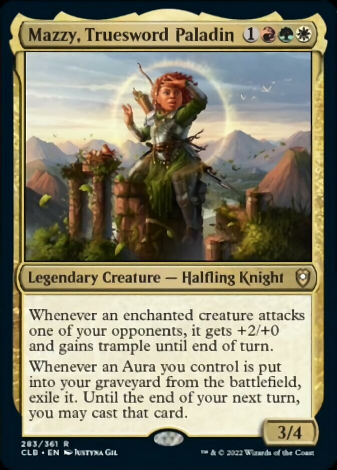 Mazzy, Truesword Paladin [Commander Legends: Battle for Baldur's Gate] | Gamer Loot