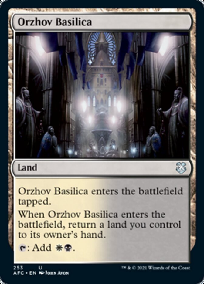 Orzhov Basilica [Dungeons & Dragons: Adventures in the Forgotten Realms Commander] | Gamer Loot