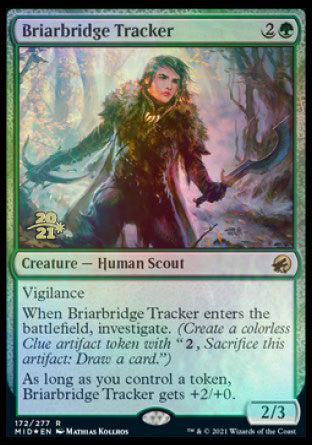 Briarbridge Tracker [Innistrad: Midnight Hunt Prerelease Promos] | Gamer Loot