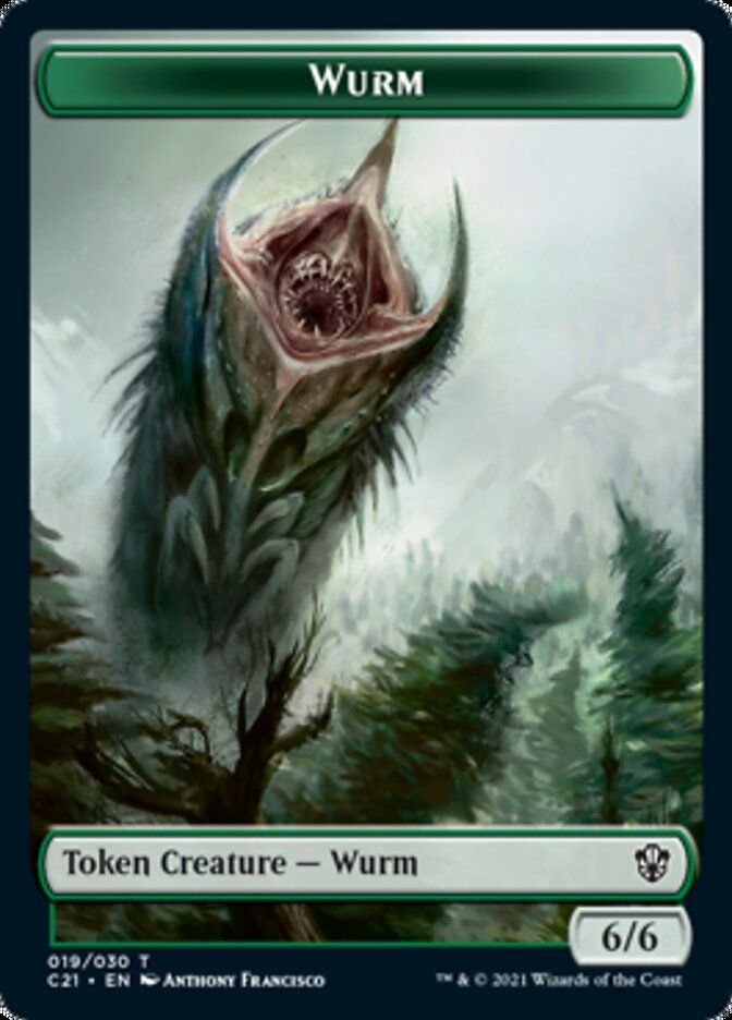 Wurm // Kraken Token [Commander 2021 Tokens] | Gamer Loot