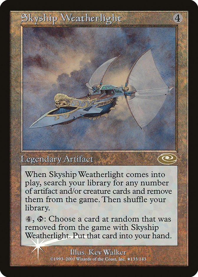 Skyship Weatherlight (Kev Walker) [Planeshift] | Gamer Loot