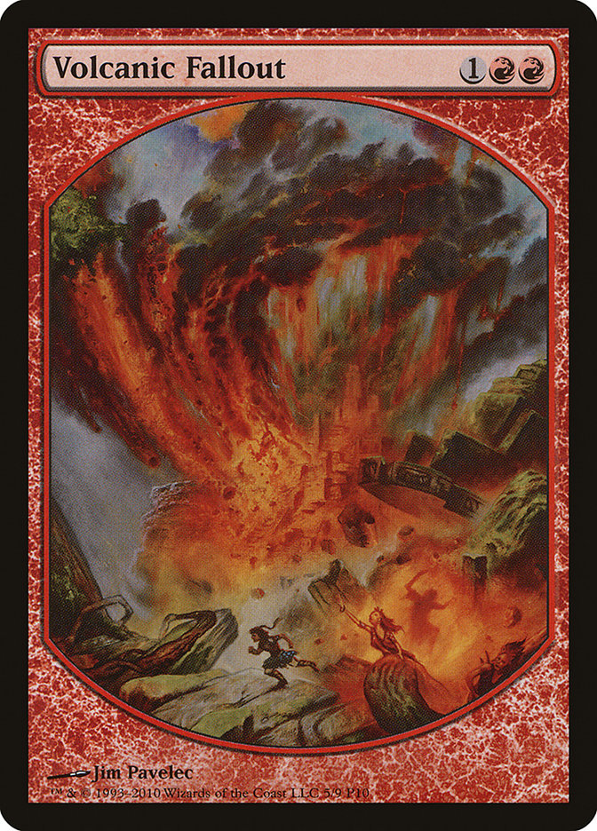 Volcanic Fallout [Magic Player Rewards 2010] | Gamer Loot