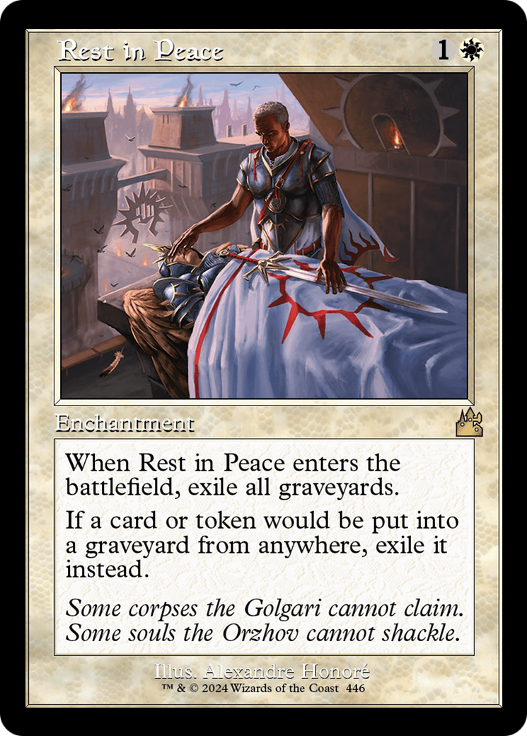 Rest in Peace (Retro Frame) [Ravnica Remastered] | Gamer Loot