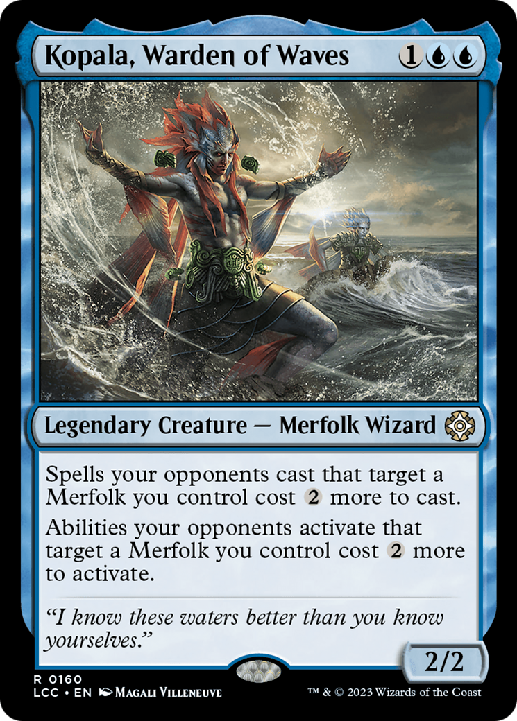 Kopala, Warden of Waves [The Lost Caverns of Ixalan Commander] | Gamer Loot