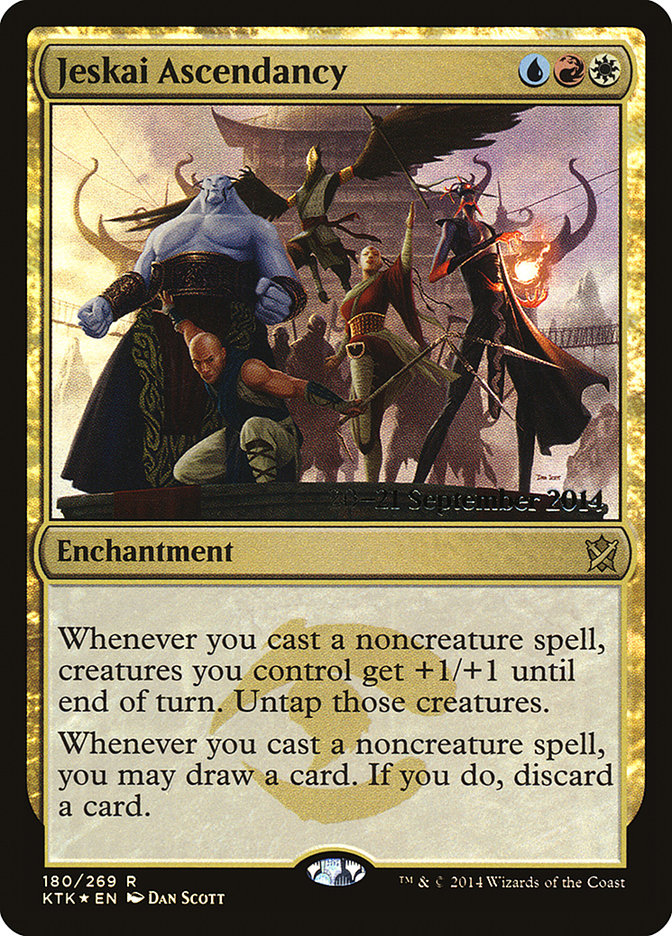 Jeskai Ascendancy  [Khans of Tarkir Prerelease Promos] | Gamer Loot