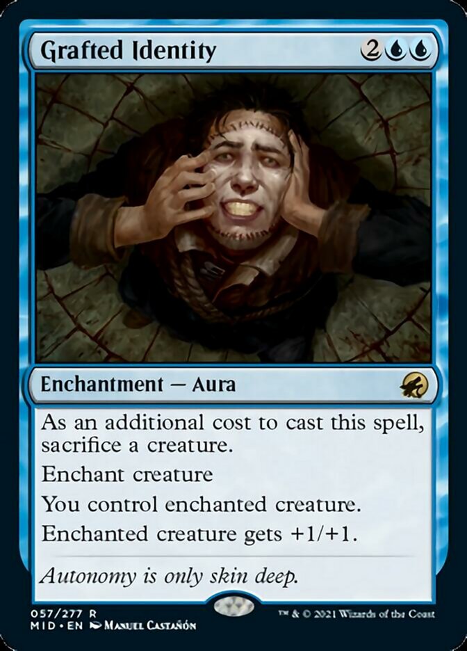 Grafted Identity [Innistrad: Midnight Hunt] | Gamer Loot