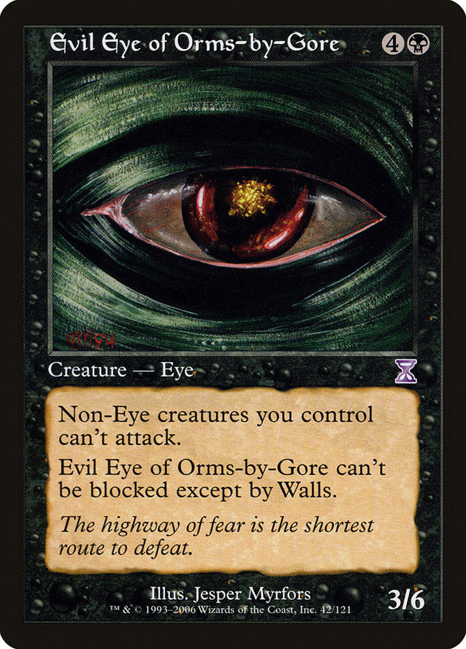 Evil Eye of Orms-by-Gore [Time Spiral Timeshifted] | Gamer Loot