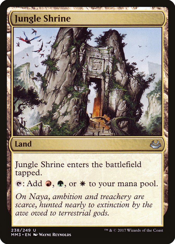 Jungle Shrine [Modern Masters 2017] | Gamer Loot