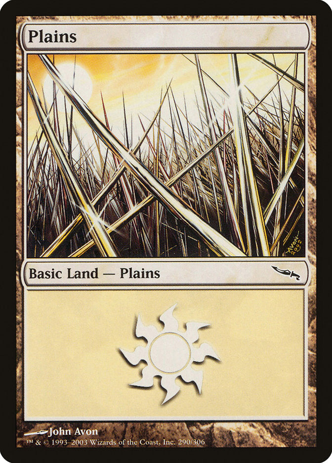 Plains (290) [Mirrodin] | Gamer Loot