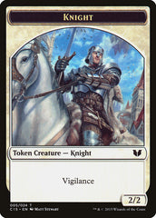 Knight (005) // Spirit (023) Double-Sided Token [Commander 2015 Tokens] | Gamer Loot