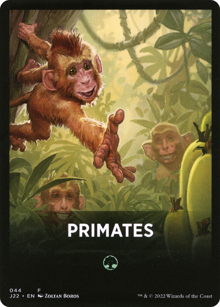 Primates Theme Card [Jumpstart 2022 Front Cards] | Gamer Loot