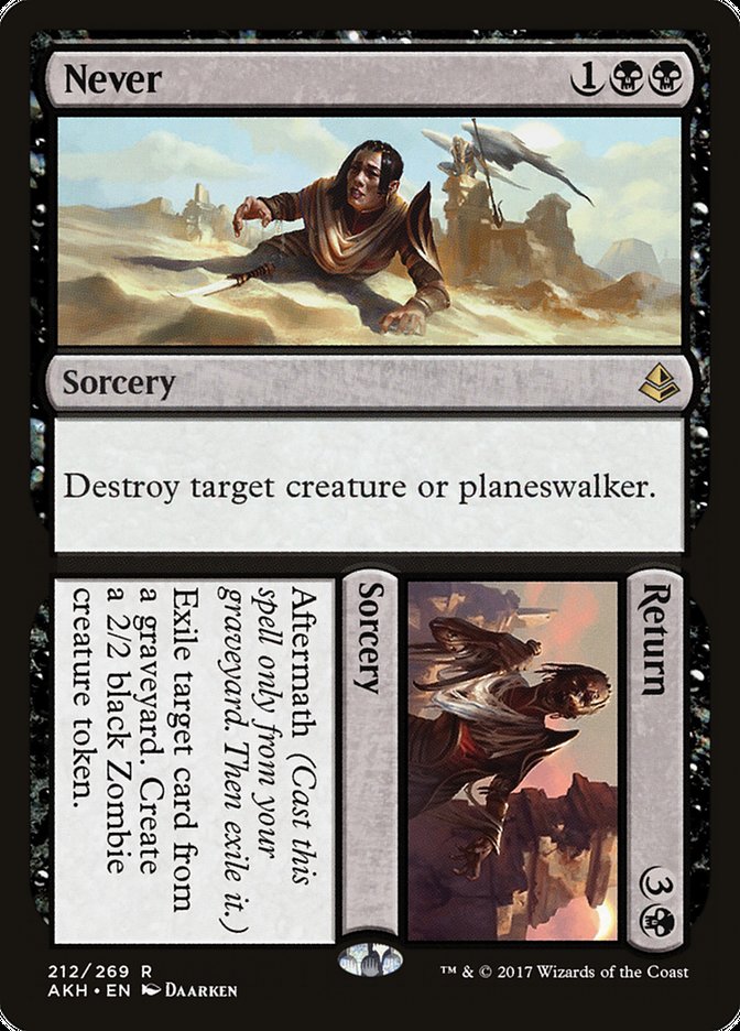 Never // Return [Amonkhet] | Gamer Loot
