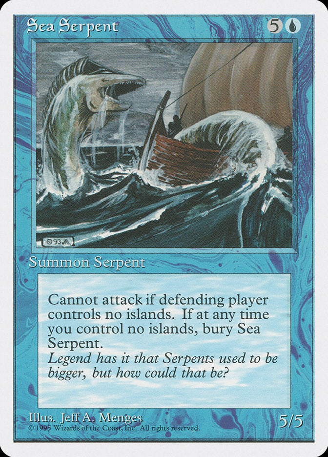 Sea Serpent [Fourth Edition] | Gamer Loot