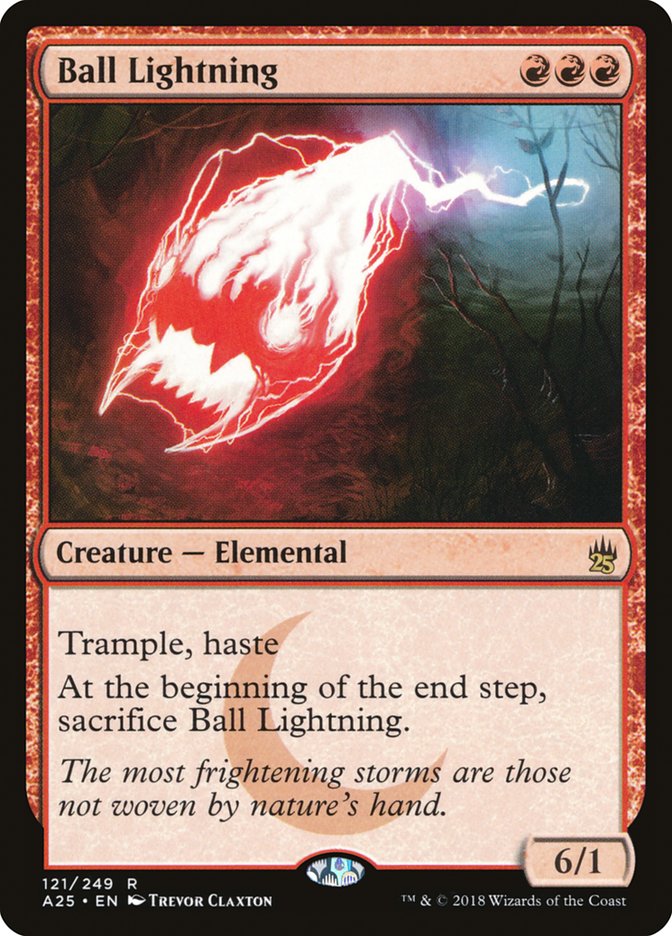 Ball Lightning [Masters 25] | Gamer Loot