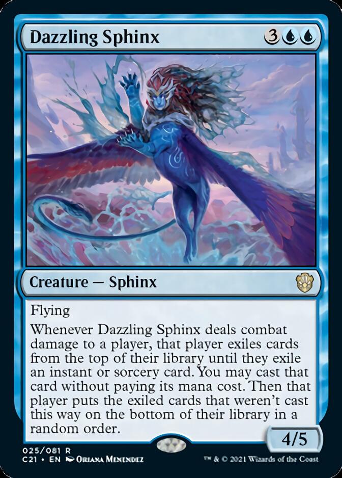 Dazzling Sphinx [Commander 2021] | Gamer Loot